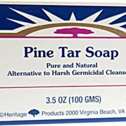 Sabonete de Alcatrão de Pinus Heritage Products 100g - Limpeza Profunda e Bem-Estar Natural