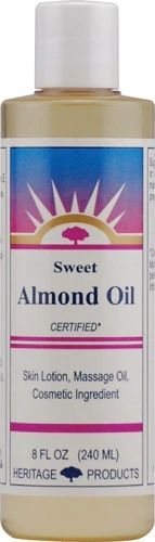 Óleo de Amêndoa Doce Heritage Products 237ml - Puro e Natural