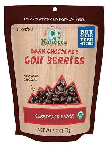 Chocolate Amargo Himalania com Goji Berries - 170g: Sabor Intenso e Bem-Estar