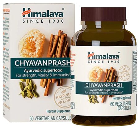 Himalaya Chyavanprash -- 500 mg - 60 Vegetarian Capsules