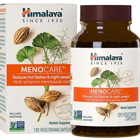 Himalaya MenoCare® 120 Cápsulas Vegetarianas: Alívio Natural para a Menopausa — foto 1