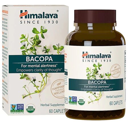 Himalaya Organic Bacopa -- 60 Caplets