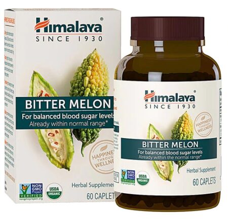 Himalaya Organic Bitter Melon -- 60 Vegetarian Caplets