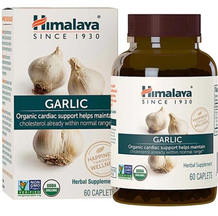 Himalaya Organic Garlic -- 60 Caplets