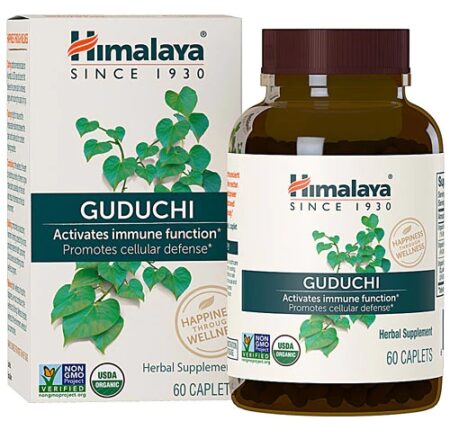 Himalaya Organic Guduchi -- 60 Caplets