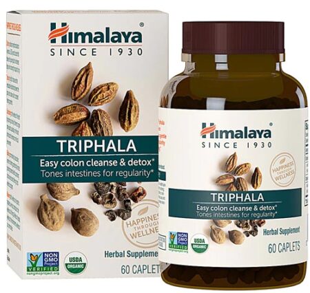 Himalaya Organic Triphala -- 60 Caplets