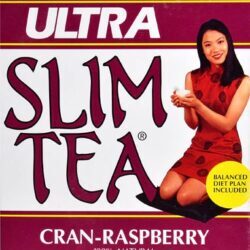 Chá Hobe Labs Ultra Slim Cran-Raspberry 24 Sachês - Seu Aliado para Bem-Estar e Controle de Peso