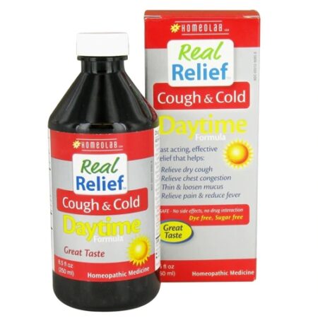 Homeolab USA Real Relief Cough & Cold- Daytime -- 8.5 oz