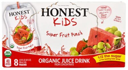 Honest Beverages Honest Kids® Organic Juice Drink Superfruit Punch -- 59 fl oz