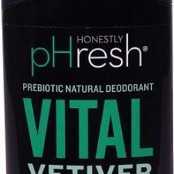 Desodorante Natural Honestly pHresh Prebiótico Vital Vetiver 64g - Frescor Duradouro