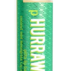 Protetor Labial Hurraw! Pitta Coco Menta Capim-Limão 4.25g - Alívio e Hidratação Natural