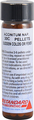 Hyland's Aconitum Napellus 30c - 160 Pellets: Alívio Natural para Sintomas Agudos