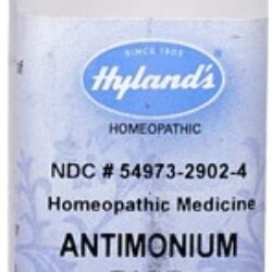 Hyland's Antimonium Tart. 30X - 250 Comprimidos: Alívio Natural para Tosse e Desconforto Respiratório