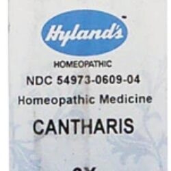 Hyland's Cantharis 6x Homeopático - 250 Comprimidos para Bem-Estar Urinário