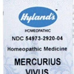 Hyland's Mercurius Vivus 30x - 250 Comprimidos: Alívio Natural para o Bem-Estar