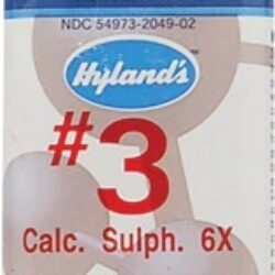 Hyland's No.3 Sulfato de Cálcio 6x - 1000 Comprimidos - Bem-Estar Natural