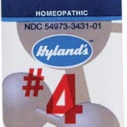 Hyland's No 4 Ferrum Phos 6x Homeopático - 500 Comprimidos - Suporte Energético Natural