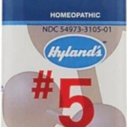 Hyland's No.5 Kali Mur 30x 500 Comprimidos: Suporte Respiratório e Vitalidade Celular
