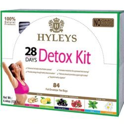 Hyleys Tea Detox Kit Programa 28 Dias - 84 Sachês de Chá para Detox e Bem-Estar
