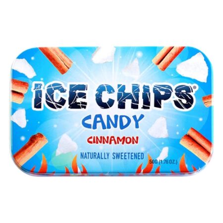 Ice Chips Candy Tin Cinnamon -- 1.76 oz