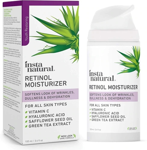InstaNatural Hidratante com Retinol 100ml - Poder Antissinais e Renovação Profunda