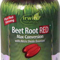 Irwin Naturals Beet Root RED™ 60 Softgels Líquidas - Energia e Bem-Estar Natural