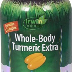 Irwin Naturals Whole-Body Turmeric Extra™: 60 Softgels Líquidas para Bem-Estar Completo