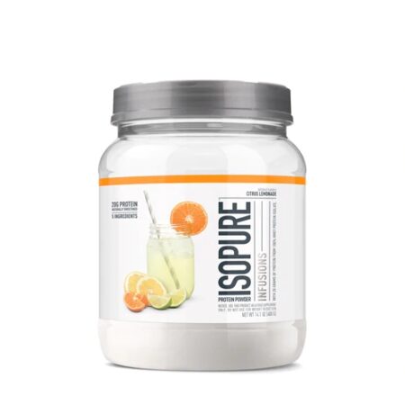 Isopure Infusions Protein Powder Citrus Lemonade -- 14.1 oz