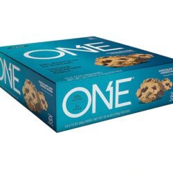 Barra de Proteína ISS Research ONE Chocolate Chip Cookie Dough - 12 Unidades (Aprox. 60g cada)