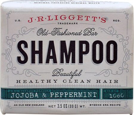 J.R.Liggett's Old-Fashioned Bar Shampoo™ Jojoba and Peppermint -- 3.5 oz