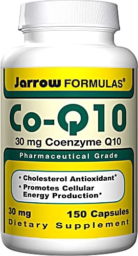 Jarrow Formulas Co-Q10 30mg - 150 Cápsulas: Energia Celular e Bem-Estar Antioxidante