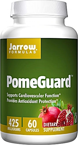 Jarrow Formulas PomGuard™ - Extrato de Romã 452mg - 60 Cápsulas: Potência e Bem-Estar Antioxidante para Você