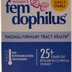 Jarrow Formulas Fem-Dophilus Probiótico Feminino 60 Cápsulas Veganas - Saúde Íntima e Digestiva