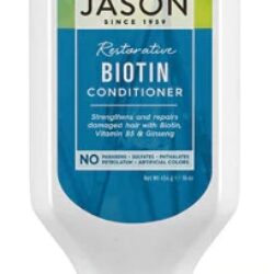 Condicionador Fortalecedor com Biotina Jason - 454g | Cabelos Saudáveis e Brilhantes