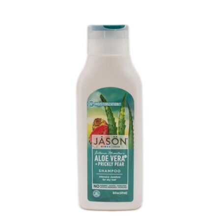 Jason Shampoo Intense Moisture 80% Aloe Vera + Prickly Pear -- 16 fl oz