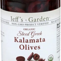 Azeitonas Kalamata Orgânicas Jeff's Naturals - 198g: Sabor Grego Autêntico e Nutrição Pura