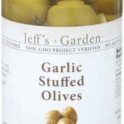 Azeitonas Recheadas com Alho Jeff's Naturals - 213g: Sabor Autêntico e Praticidade