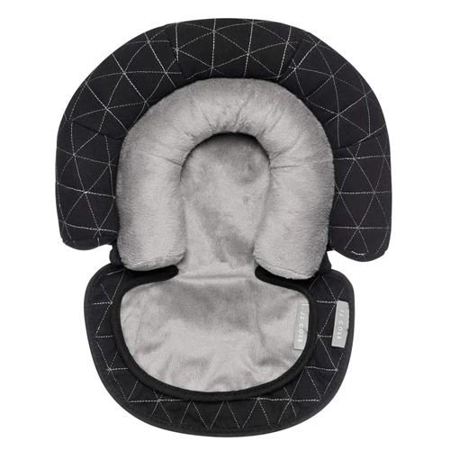 JJ Cole Suporte de Cabeça Preto Tri-Stitch - Conforto e Segurança para o Bebê (1 Peça)