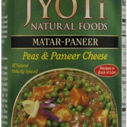 Jyoti Matar-Paneer Ervilha com Queijo Indiano 425g - Sabor Autêntico e Nutrição