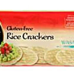 Biscoitos de Arroz KA-ME Wasabi Sem Glúten 100g - Sabor Picante e Leve