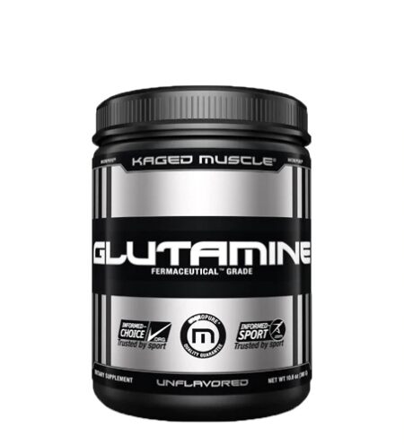 Kaged Muscle Glutamine Powder Unflavored -- 60 Servings