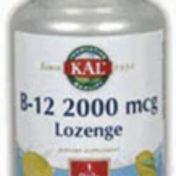 Kal B-12 Lemon 2000mcg - 100 Pastilhas para Saúde e Energia