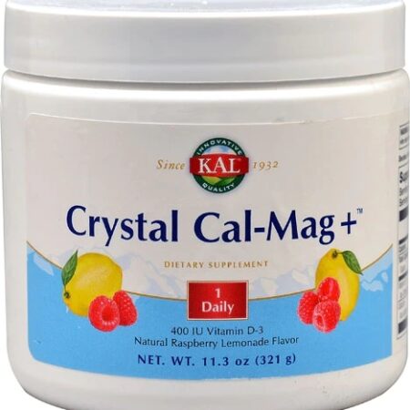 KAL Crystal Cal-Mag +™ 320g Sabor Framboesa Limonada – Ossos Fortes e Vitalidade — foto 1 KAL Crystal Cal-Mag +™ 320g Sabor Framboesa Limonada – Ossos Fortes e Vitalidade — foto 1