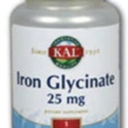 Kal Ferro Glicinato 25mg - 90 Comprimidos | Suplemento de Ferro de Alta Absorção