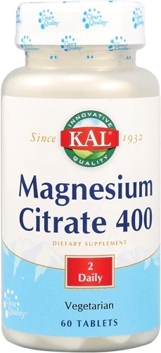 Kal Magnésio Citrato 400mg - 60 Comprimidos: Energia e Bem-Estar Essencial