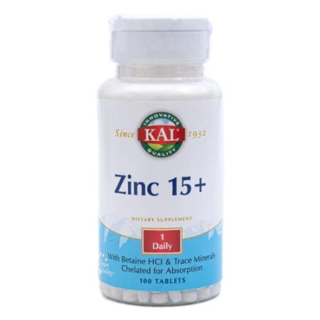 KAL Zinc 15 Plus -- 100 Tablets