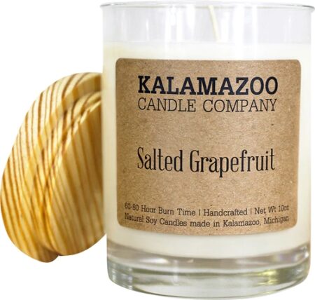 Kalamazoo Candle Company Jar Candle - Salted Grapefruit -- 10 oz