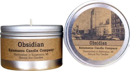 Kalamazoo Candle Company - Obsidian -- 6.5 oz