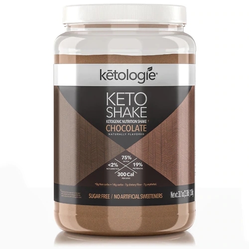 Ketologie Keto Shake Chocolate 1080g - Sabor Intenso e Nutrição Cetogênica