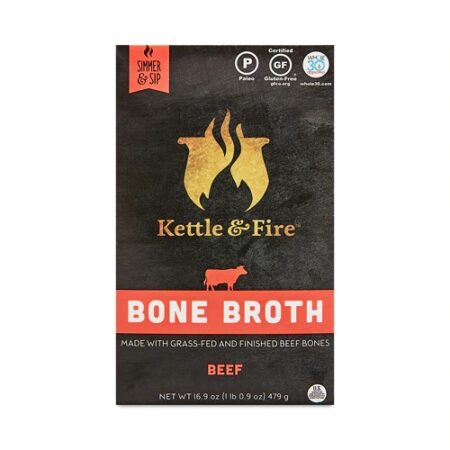 Kettle & Fire Bone Broth Beef -- 16.2 fl oz